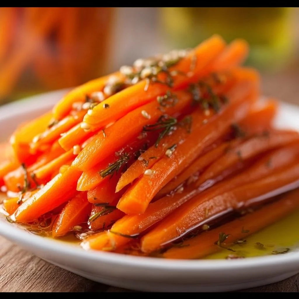Easy Pickled Carrots