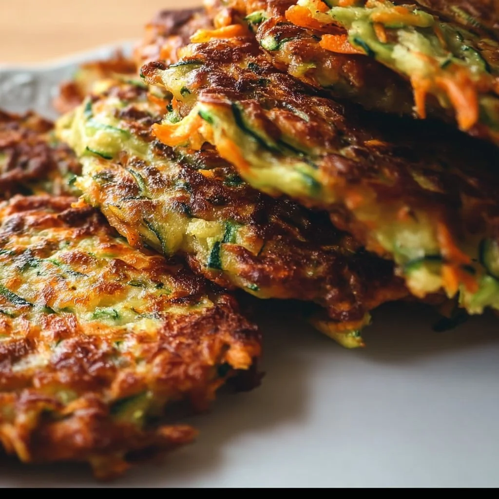 Easy Zucchini Carrot Fritters