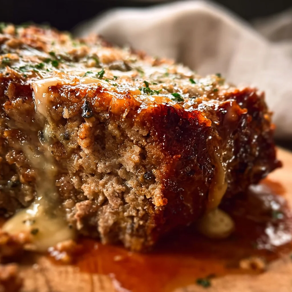 Garlic Parmesan Meatloaf