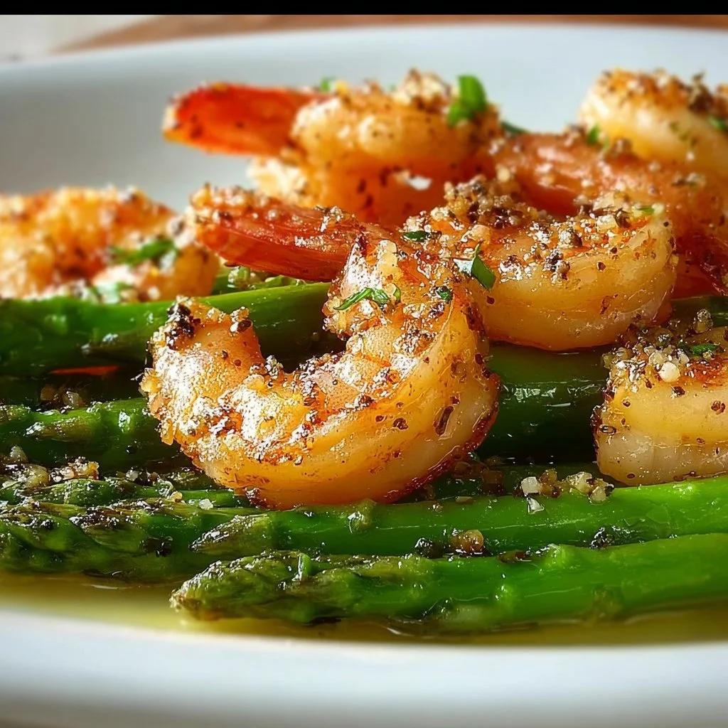 Garlic Shrimp Asparagus
