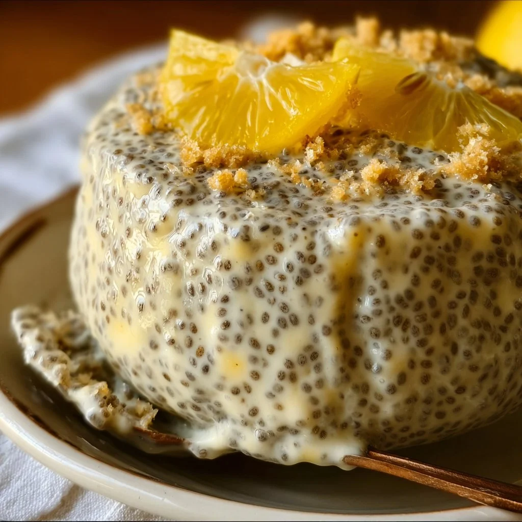 Healthy Lemon Chia Seed Pudding