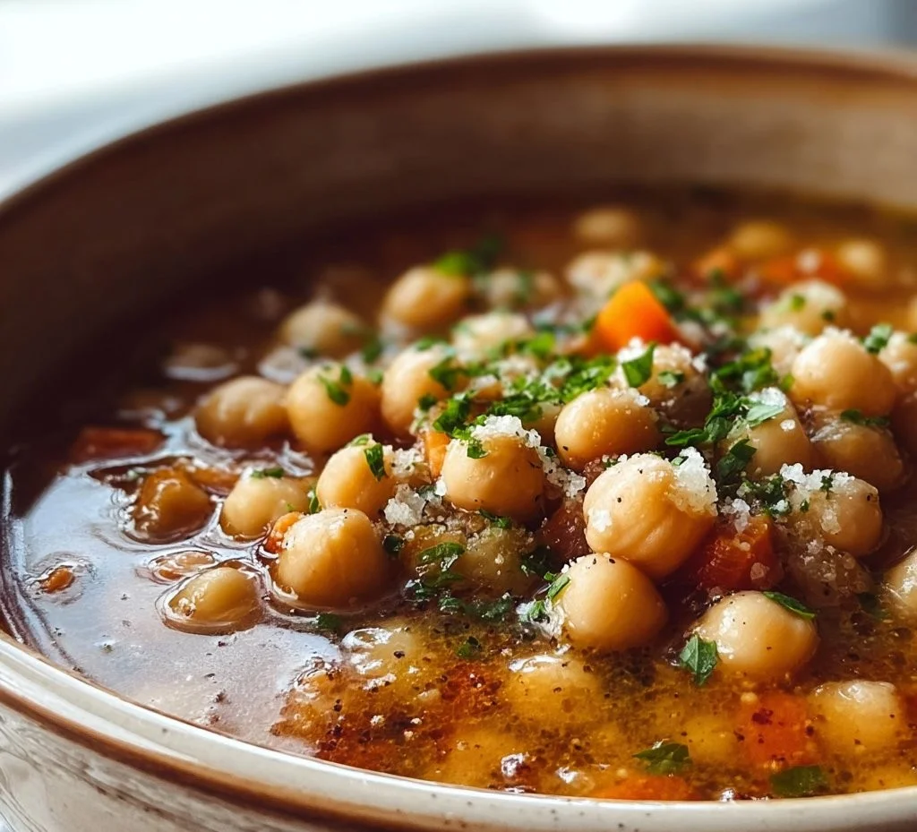 Hearty Greek Chickpea Soup