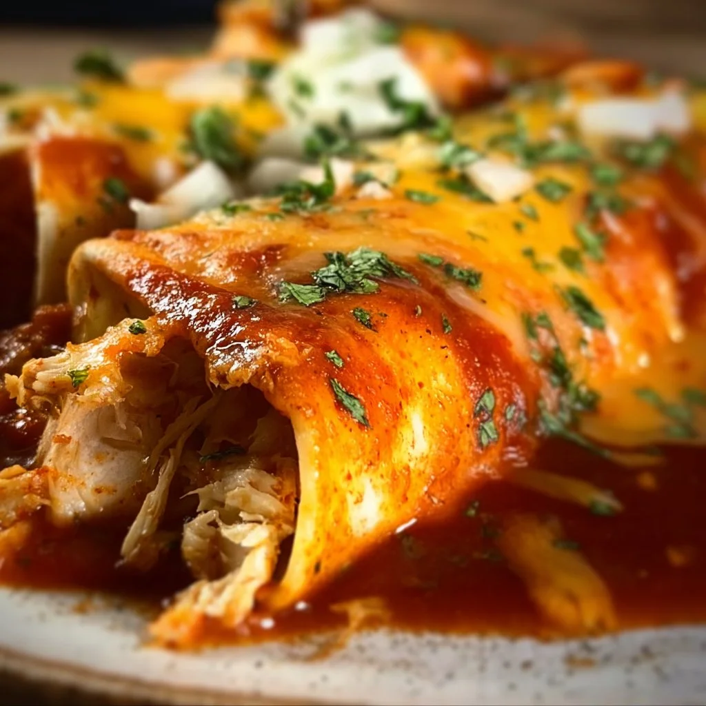 Homemade Chicken Enchiladas