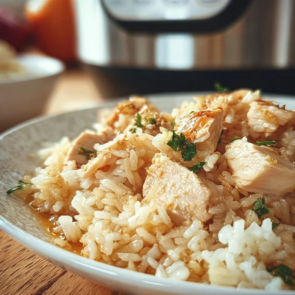 Instant Pot Chicken Rice