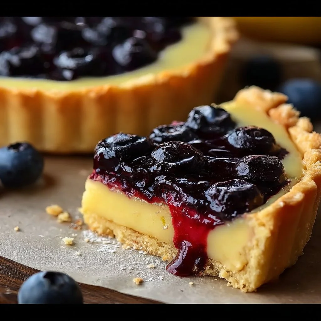 Lemon Blueberry Tart