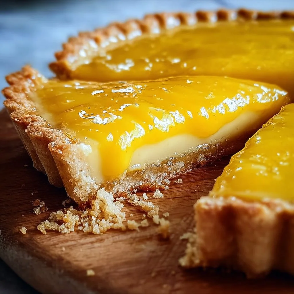 Mango Curd Tart