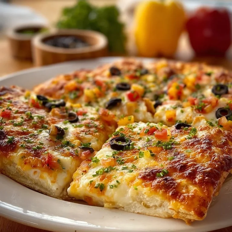 Delicious Pizza Cottage Cheese Bake served in a baking dish