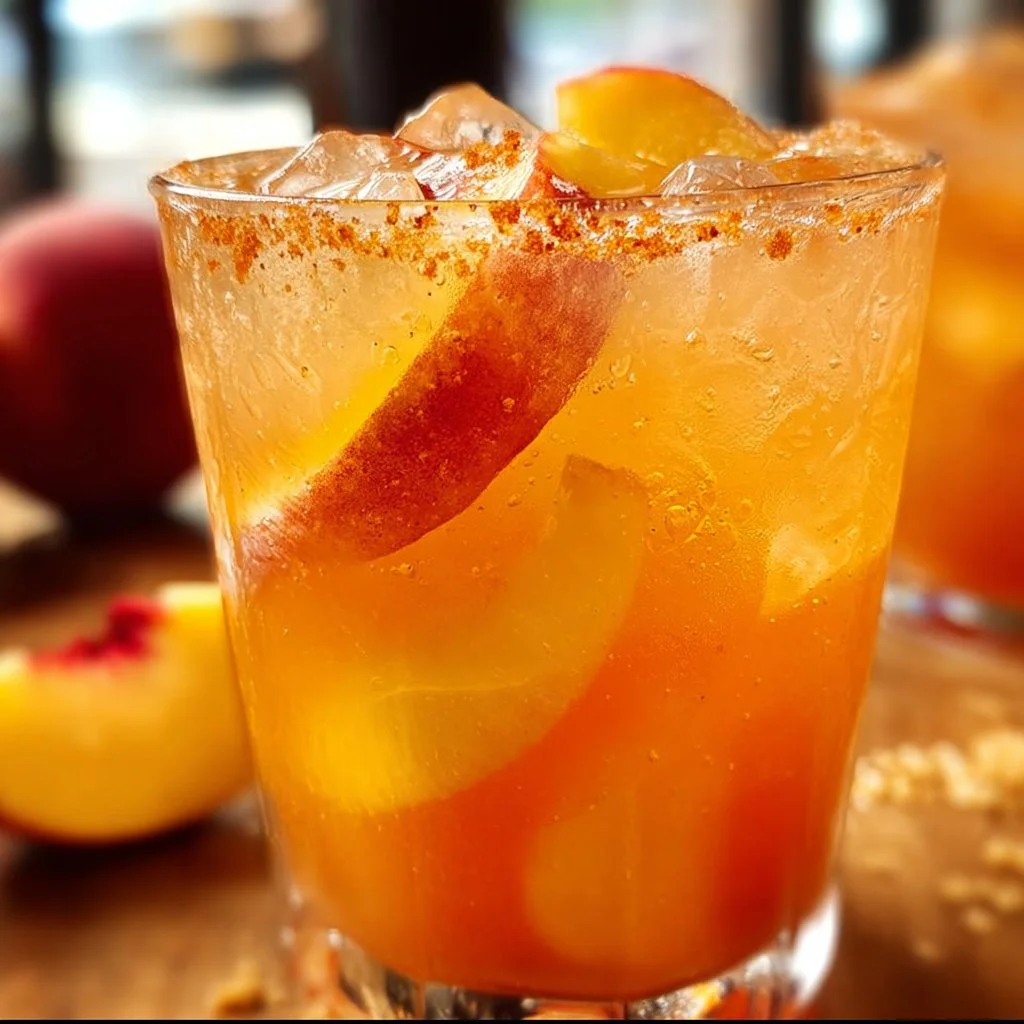 Refreshing Peach Lemonade