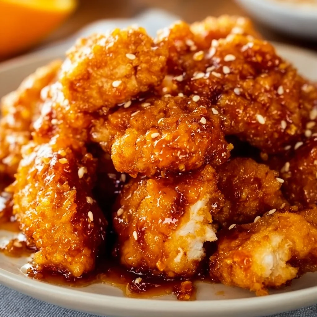 3 Ingredient Orange Chicken