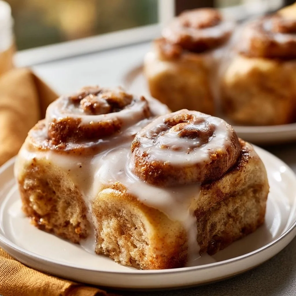 Banana Bread Cinnamon Rolls