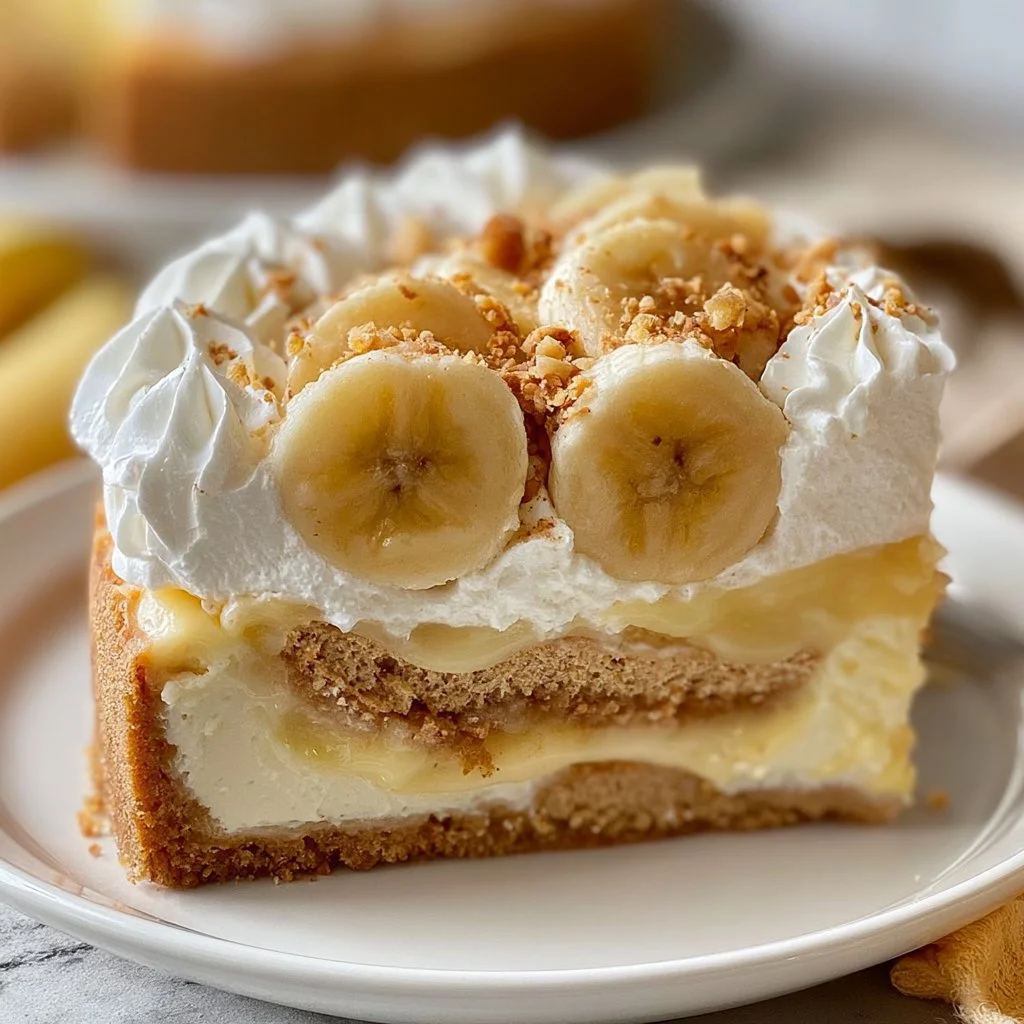 Banana Pudding Cheesecake: 4 Soft & Creamy Layers Await