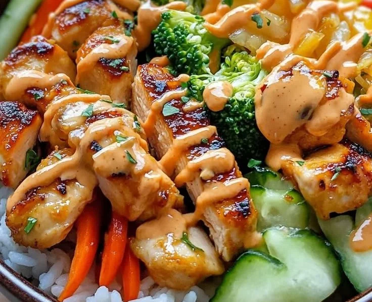 Bang Bang Chicken Bowl