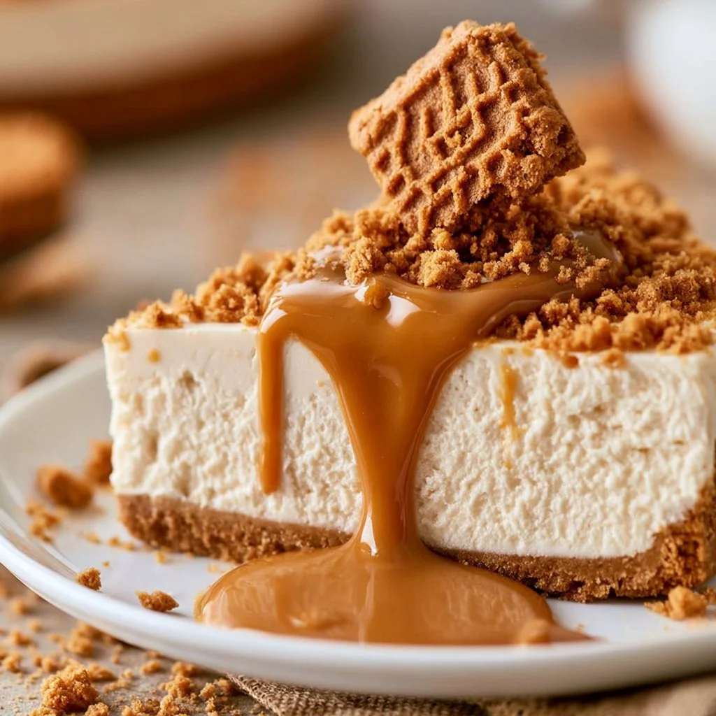 Biscoff Cheesecake No Bake