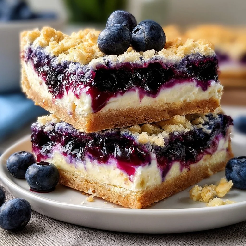 Blueberry Cream Cheese Bars