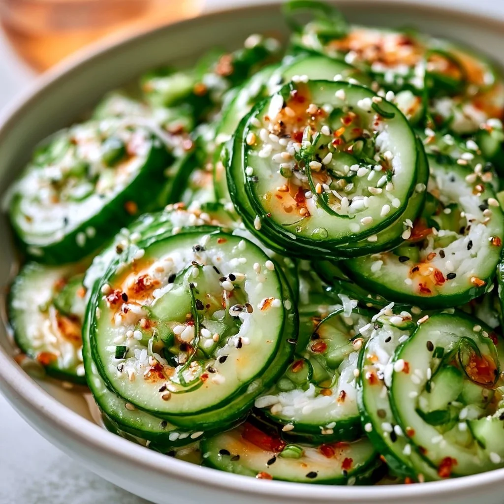 California Roll Cucumber Salad