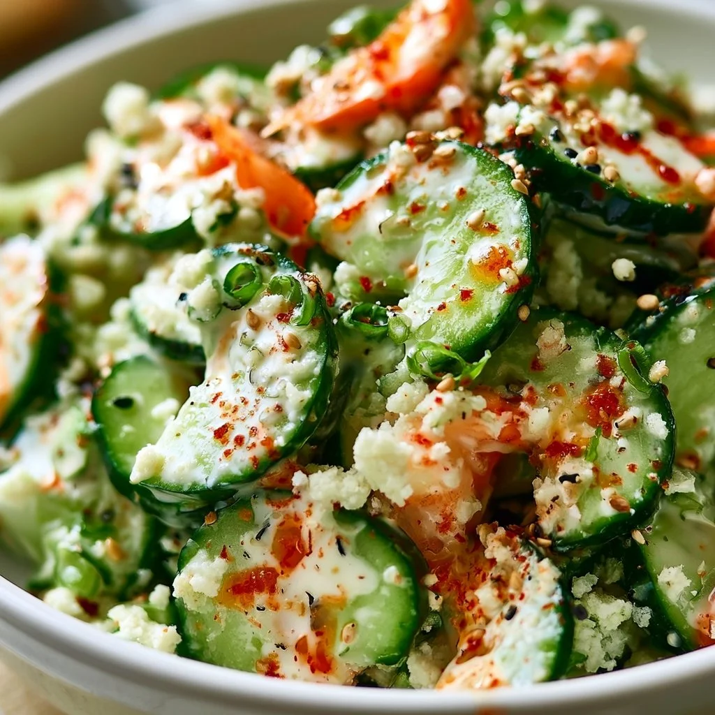 California Roll Cucumber Salad