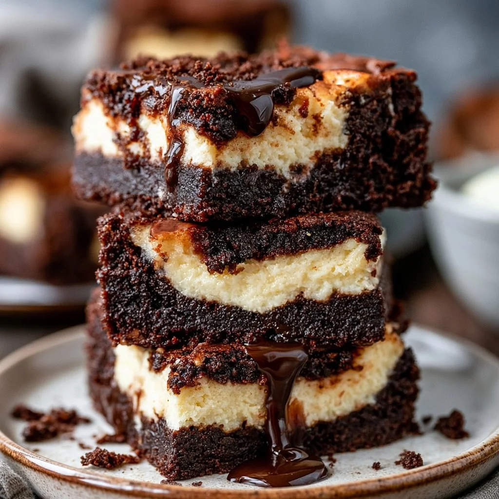 Cheesecake Brownies