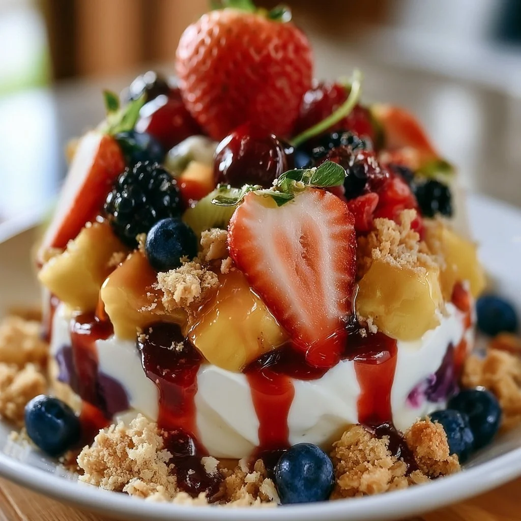 Cheesecake Fruit Salad