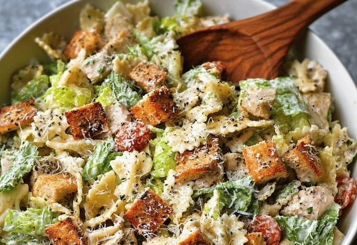 Chicken Caesar Pasta Salad