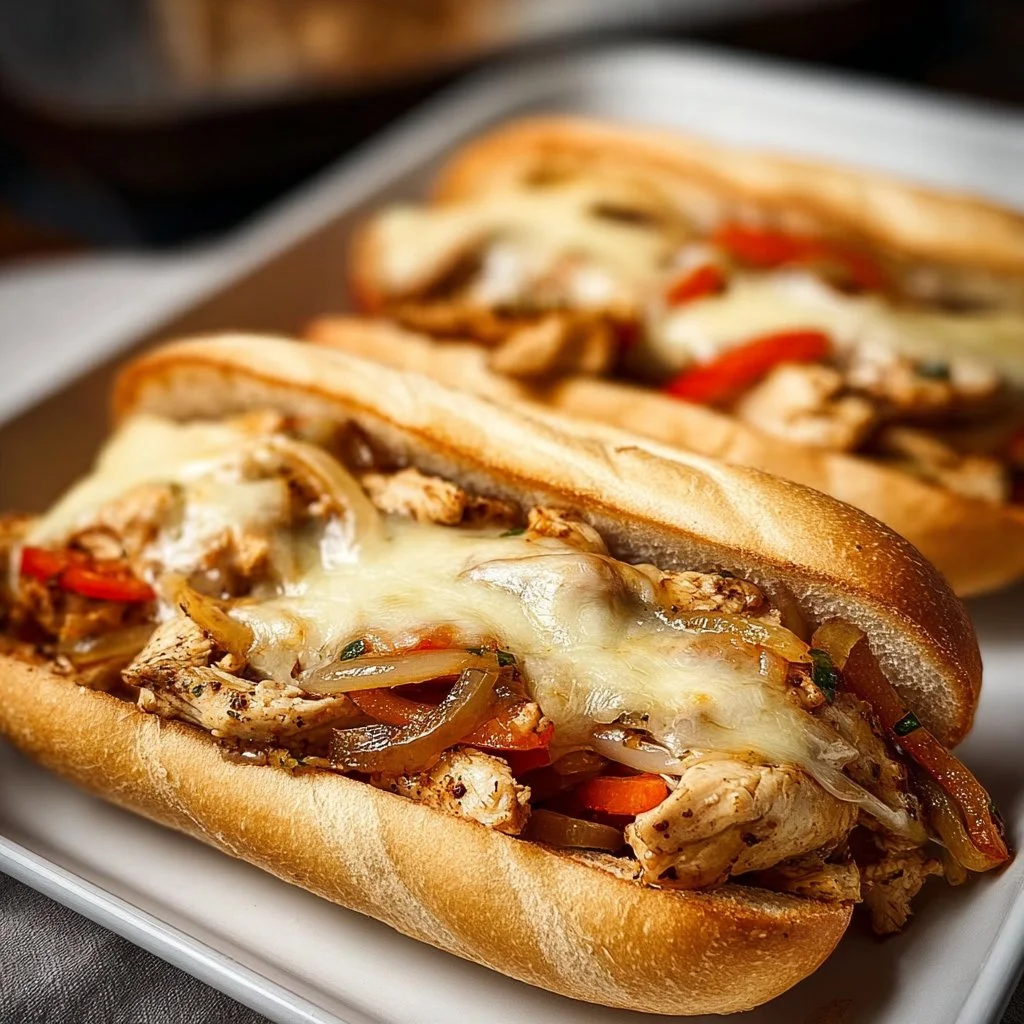 Chicken Philly Cheese Steaks