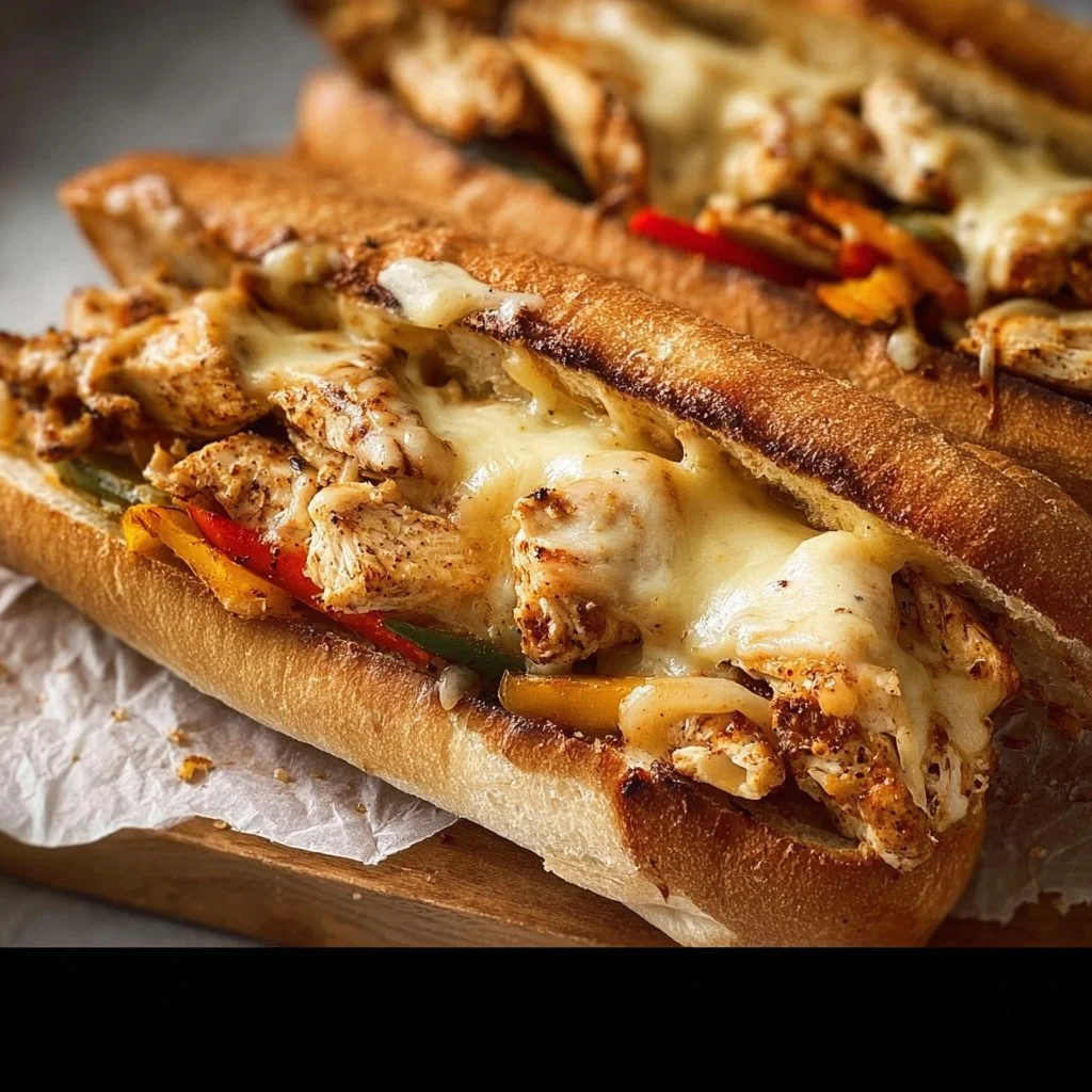 Chicken Philly Cheese Steaks