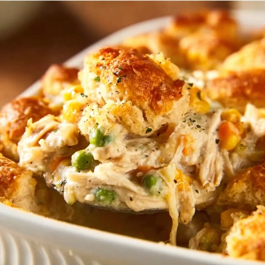 Chicken Pot Pie Casserole