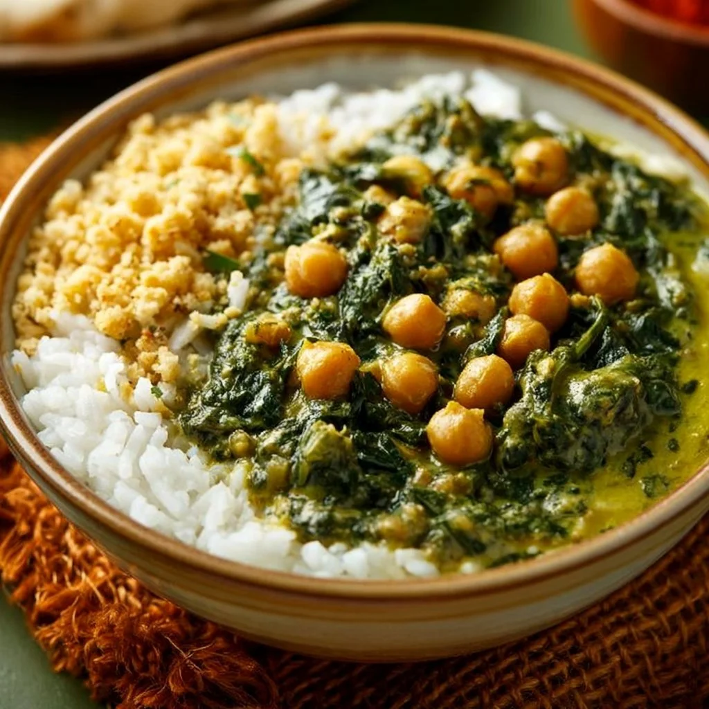 Chickpea Spinach Curry