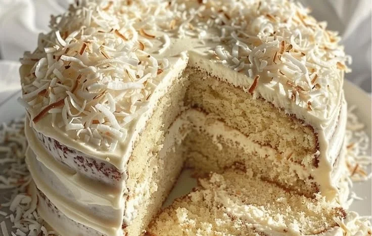 Coconut Cloud Cake