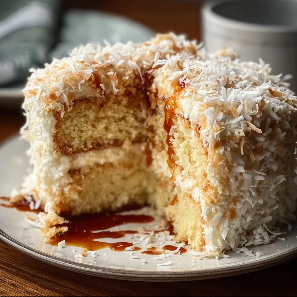 Coconut Cloud Cake