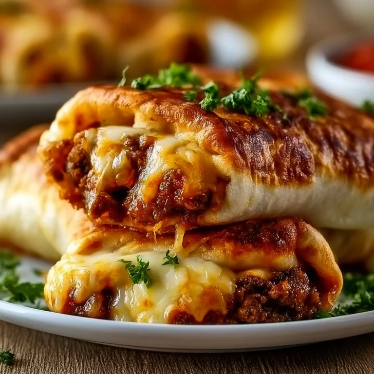 Plate of crispy cheesy beef chimichangas with toppings and garnishes