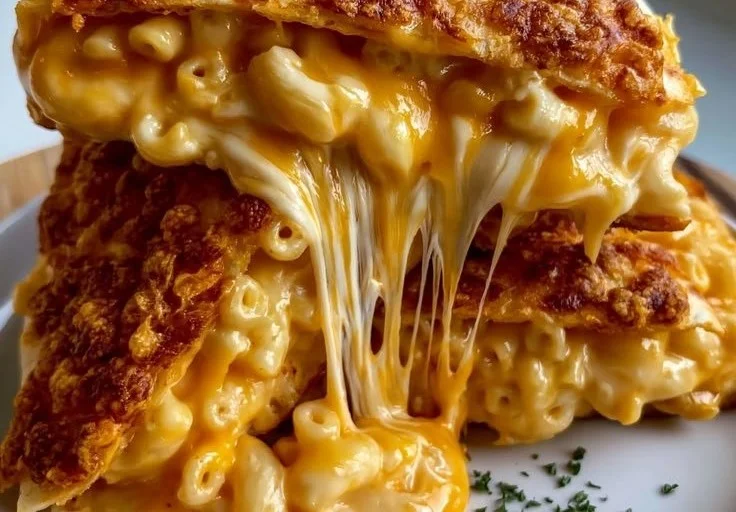Crispy Mac and Cheese Quesadilla