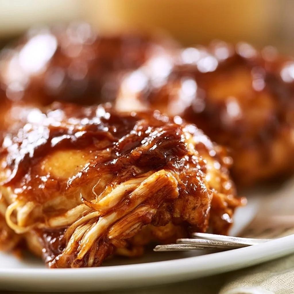 Crockpot BBQ Chicken - FlirtyFood