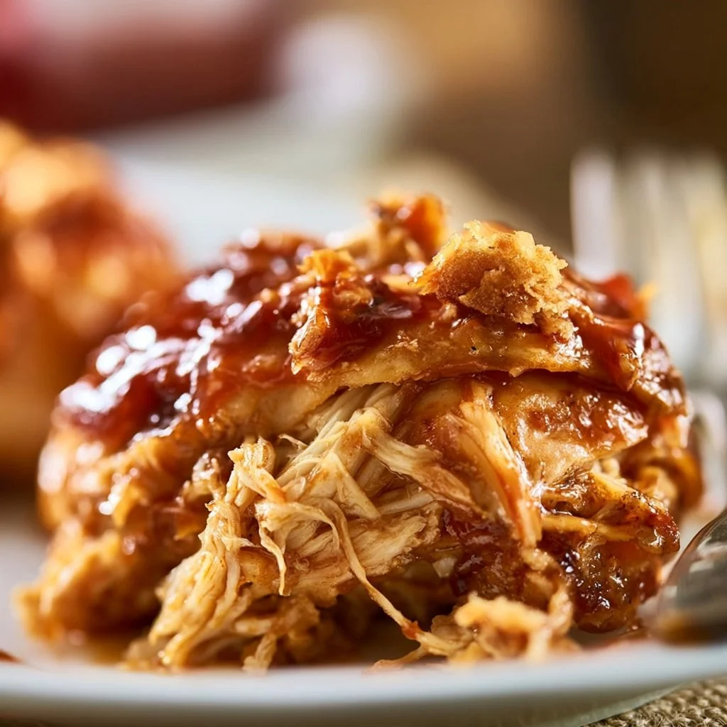 Crockpot BBQ Chicken - FlirtyFood