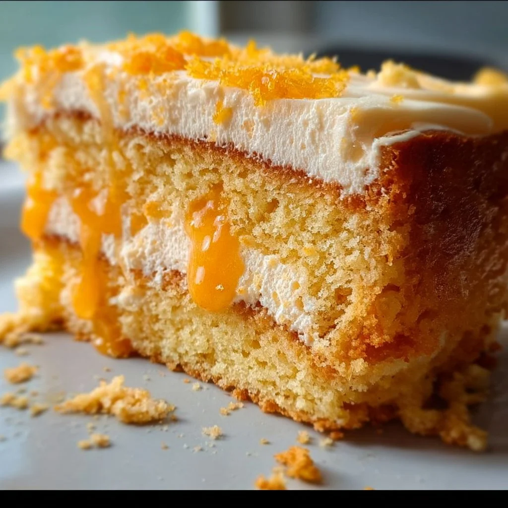 Delight in 1 Easy Orange Creamsicle Cake Recipe for Nostalgia