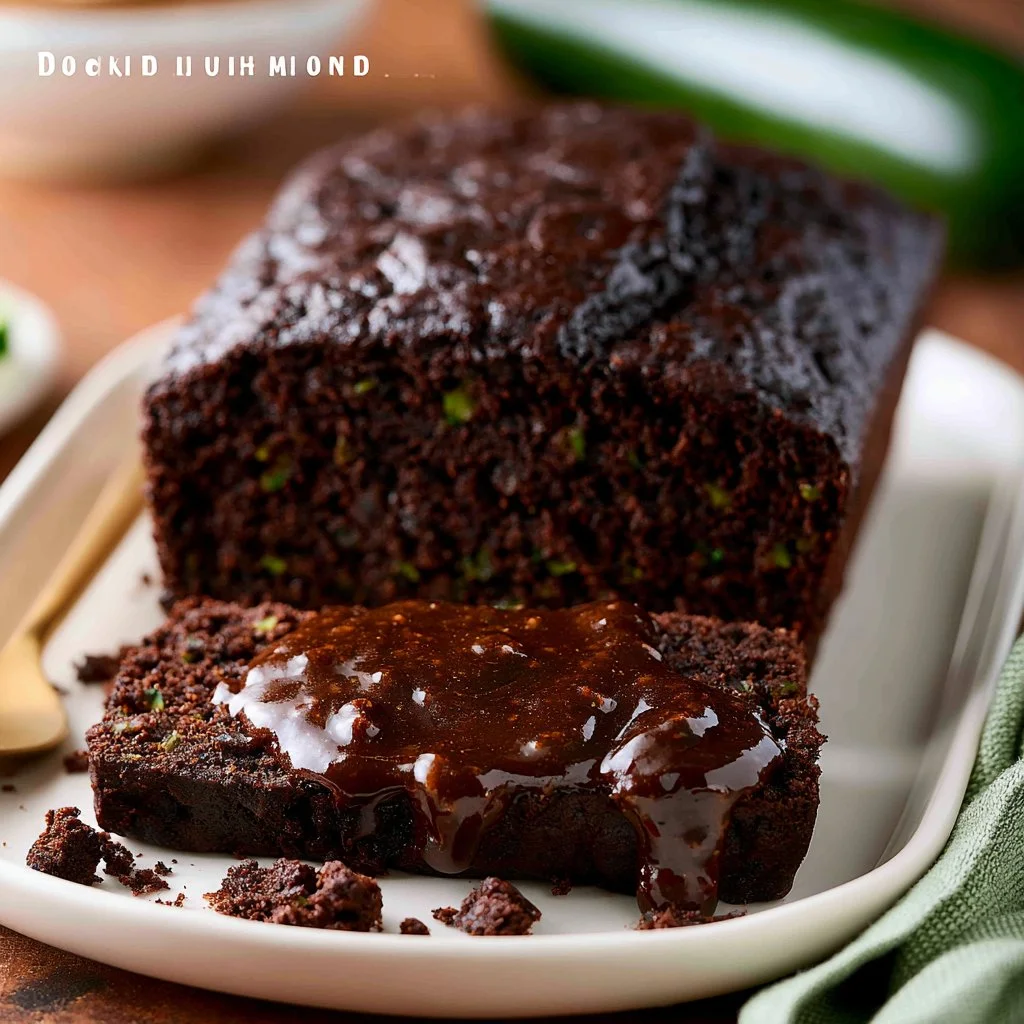 Double Dark Chocolate Zucchini Bread