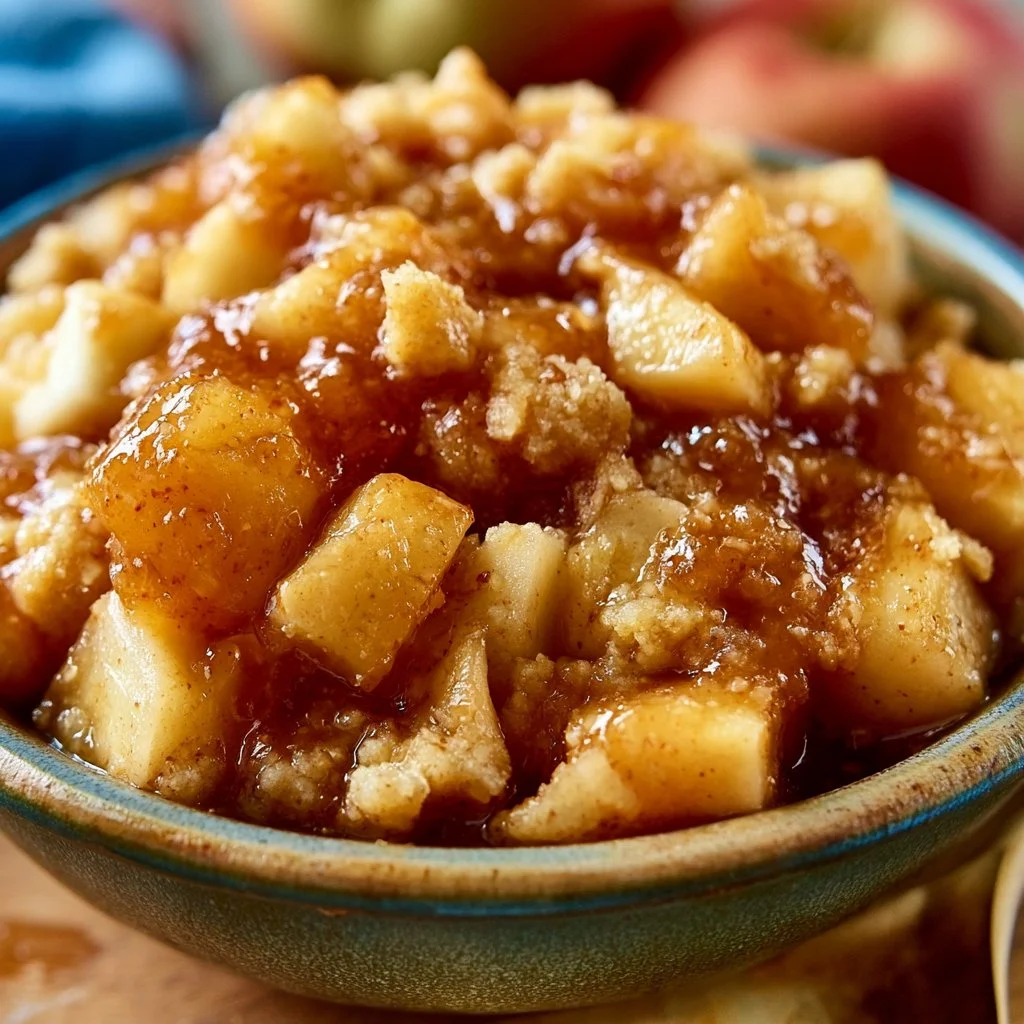 Easy Apple Pie Salsa.