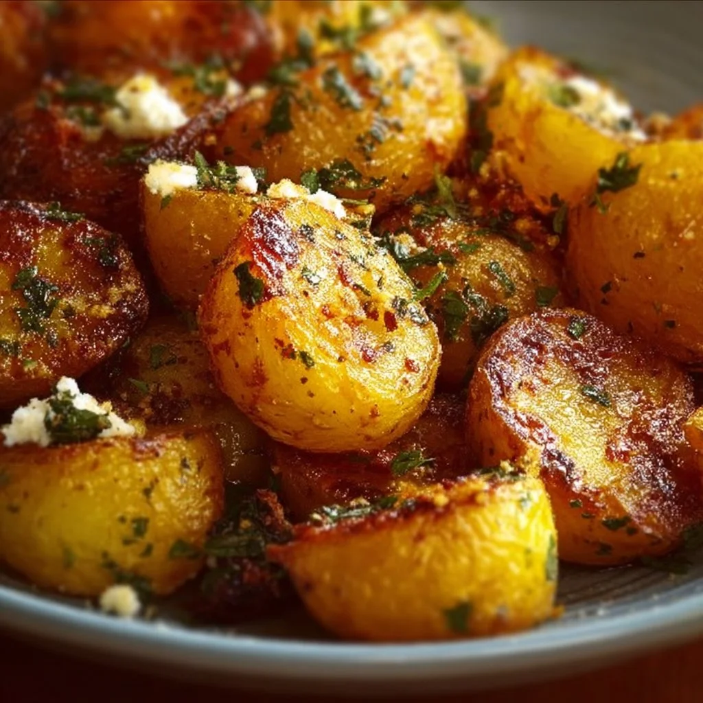 Golden Greek-Style Potatoes