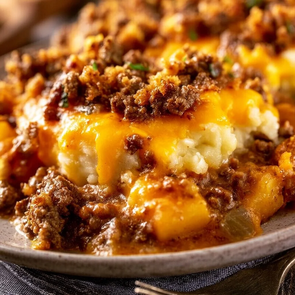 Ground Beef Potato Casserole