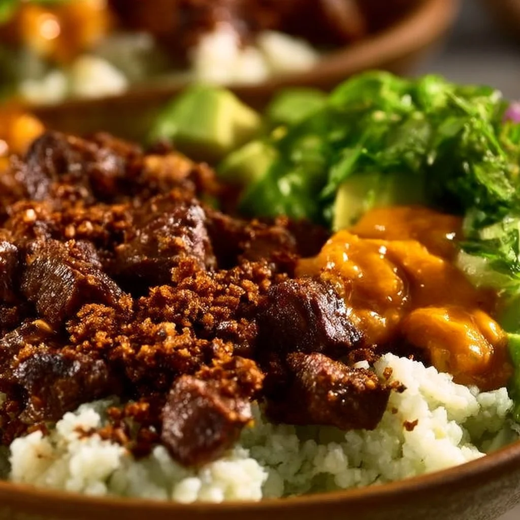 High-Protein Beef Bowls
