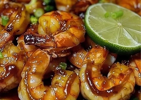 High Protein Honey Garlic Shrimp