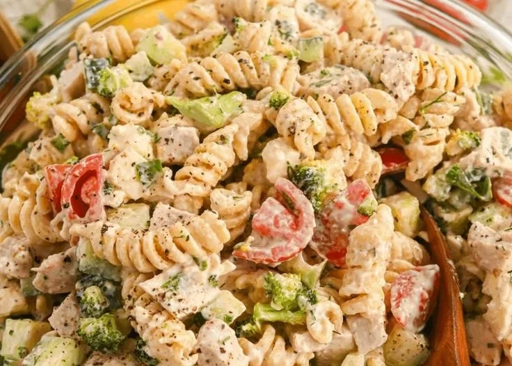 High-Protein Pasta Salad