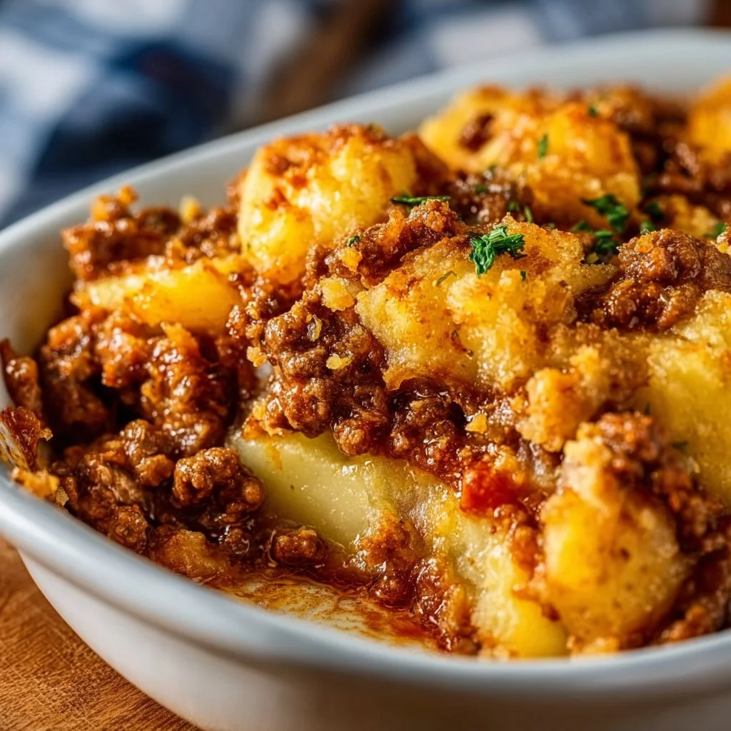 Hobo Casserole with Ground Beef