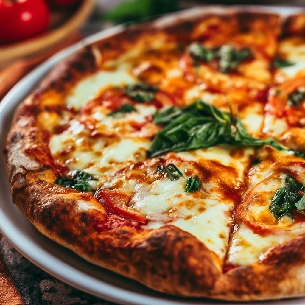 Homemade Margherita Pizza