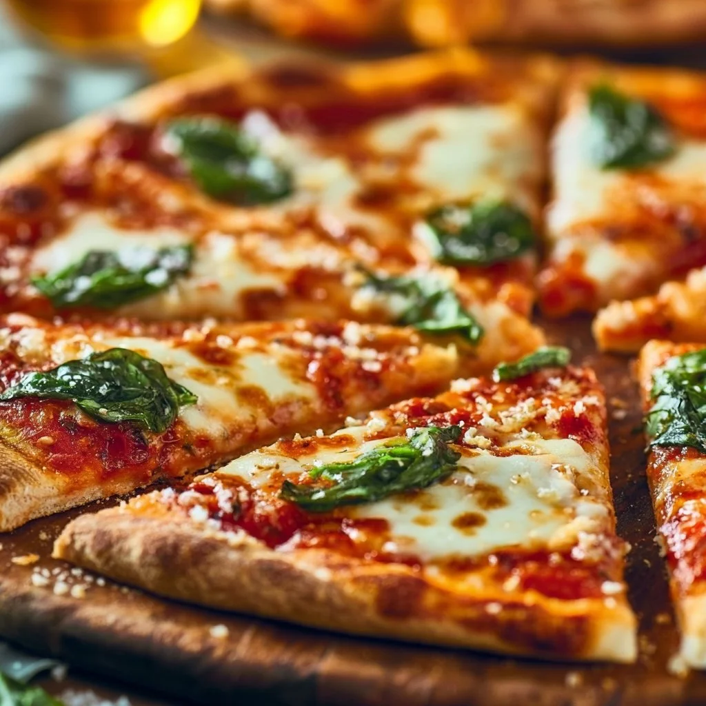 Homemade Margherita Pizza