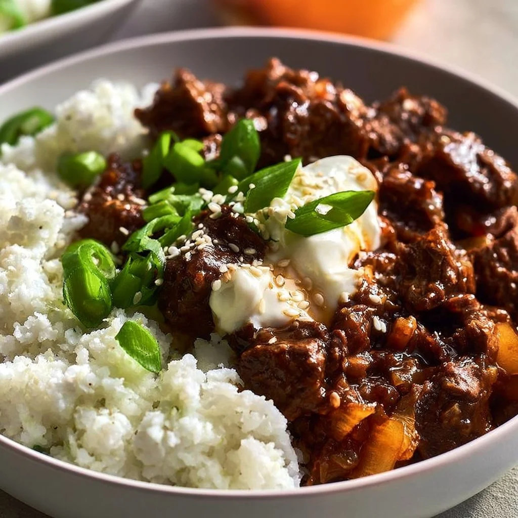 Hot Honey Beef Bowls Recipe