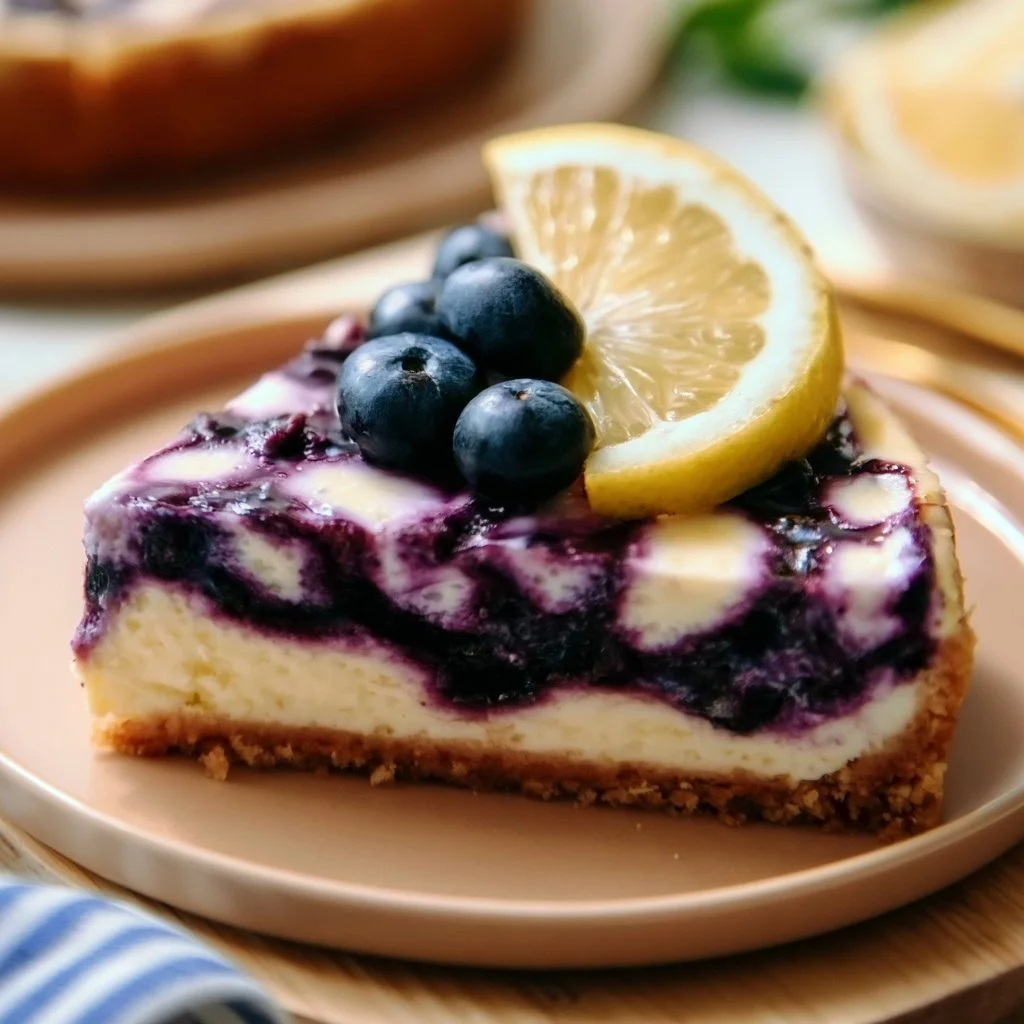 Lemon Blueberry Cheesecake