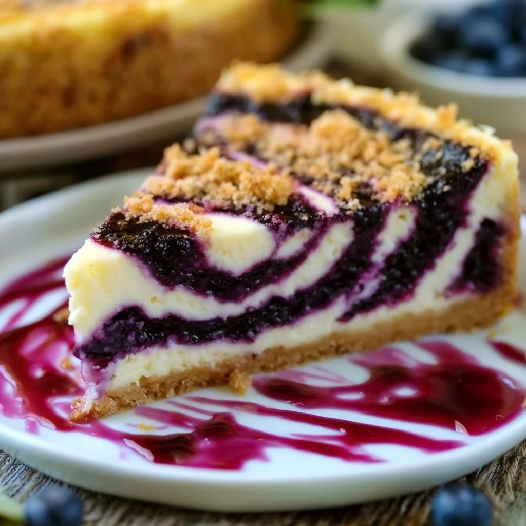 Lemon Blueberry Cheesecake