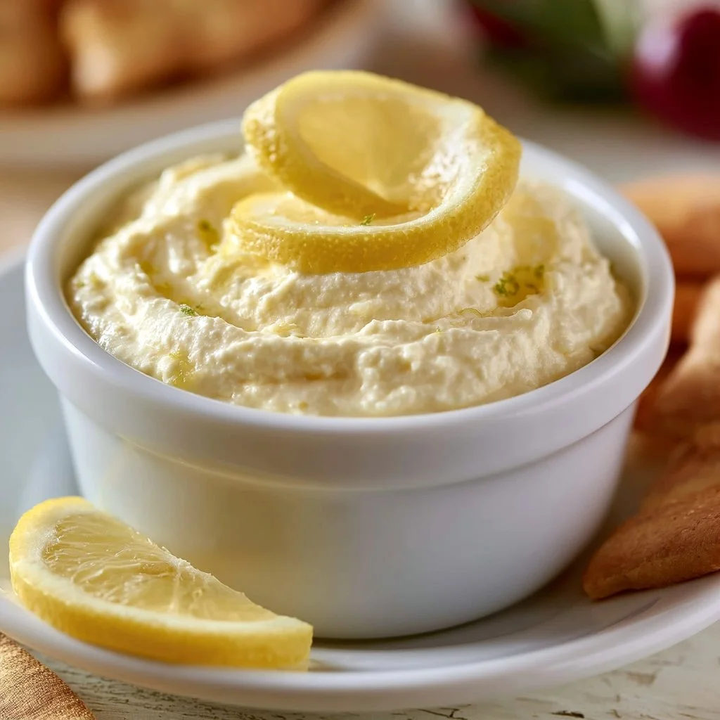 Lemon Cheesecake Dip