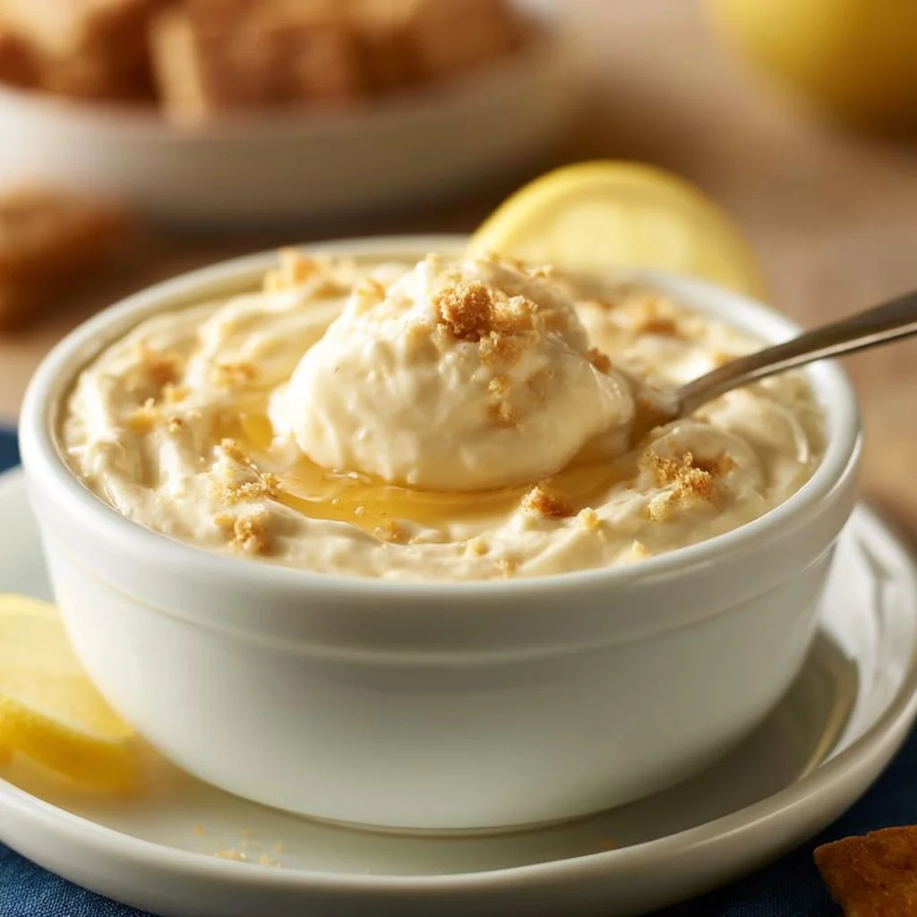 Lemon Cheesecake Dip