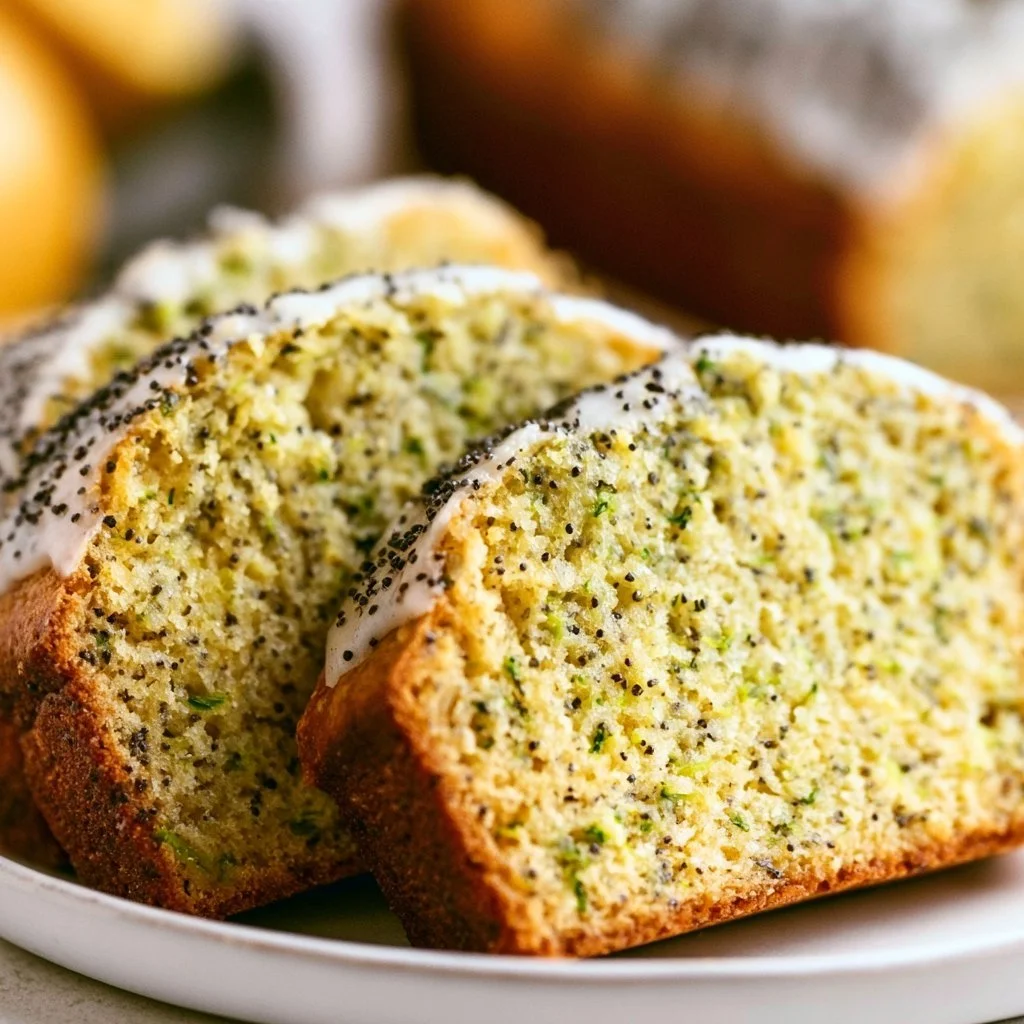 Lemon Poppy Seed Zucchini Bread